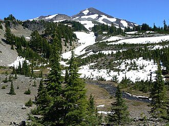 A creek in the Three Sisters Wilderness, Oregon
